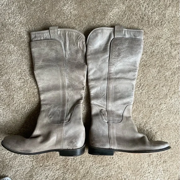 FRYE Paige tall leather riding pull on boots - Picture 3 of 8